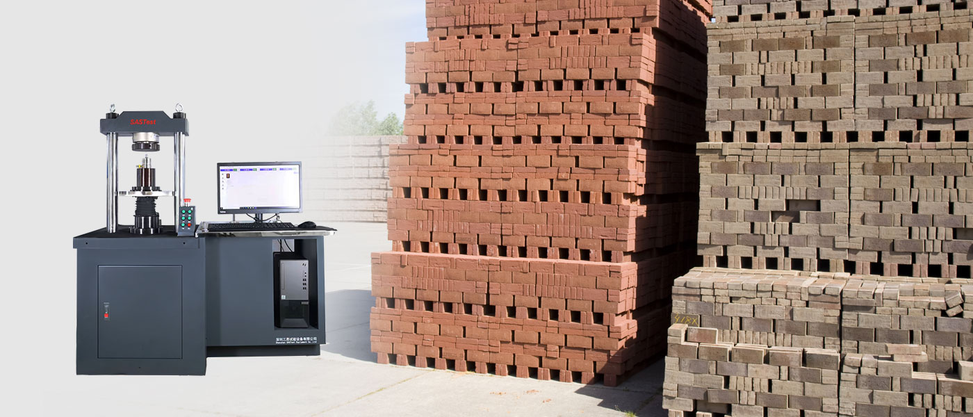 磚塊電子式壓力試驗機